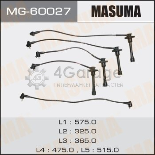 MASUMA MG60027 Бронепровода MASUMA, TOYOTA / 4AFE