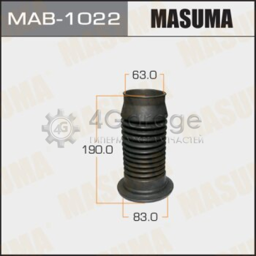 MASUMA MAB1022 Пыльник стоек MASUMA