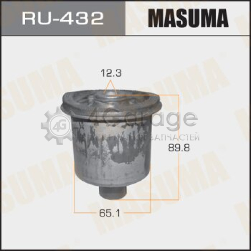 MASUMA RU432 Сайлентблок MASUMA MARCH/ K12 rear