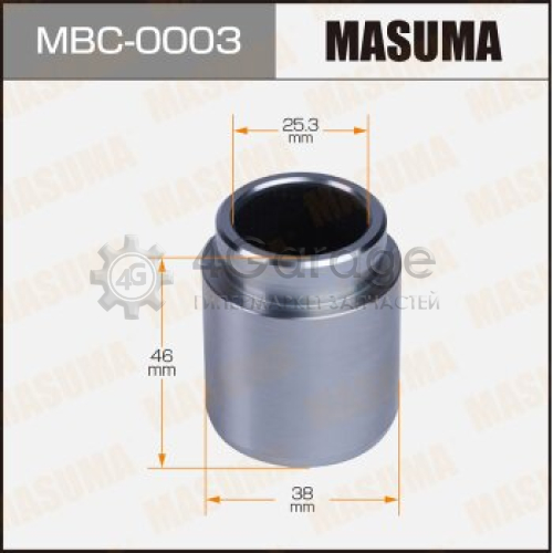 Поршень тормозного суппорта d-38 MASUMA, P384602, 150-10348 rear MASUMA MBC0003 в Москве