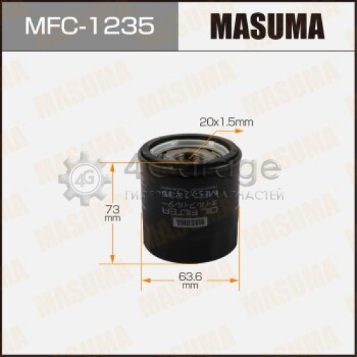 Масляный фильтр C-224 MASUMA MASUMA MFC1235 в Ростове-на-Дону