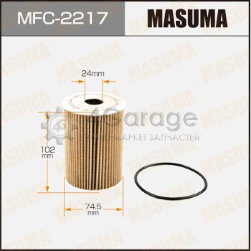 Масляный фильтр O-206 MASUMA MASUMA MFC2217 в Ростове-на-Дону