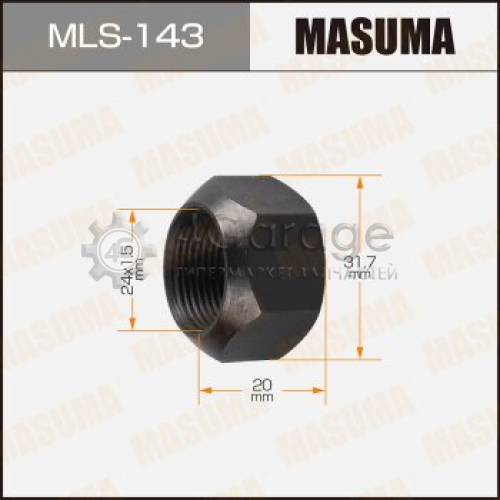 Гайка для грузовика MASUMA OEM_90942-01010 Toyota RH MASUMA MLS143 в Нижнем Новгороде