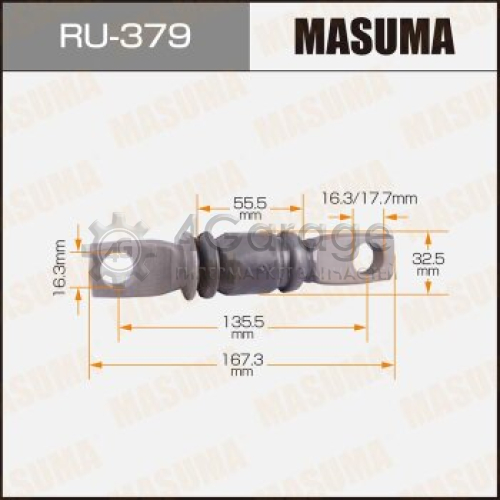 MASUMA RU379 Сайлентблок MASUMA Estima /ACR30,40/ front Fr