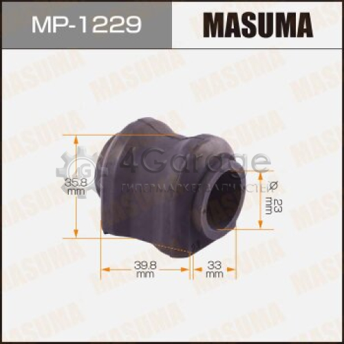 Втулка стабилизатора MASUMA /rear/ NX200, HARRIER/ ZGZ15L, ASU65W [уп.2] MASUMA MP1229 в Нижнем Новгороде