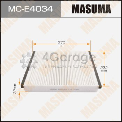 Салонный фильтр AC0114 MASUMA OPEL/ CORSA/ V1600, V1800, V2200 98-05 (1/40) MASUMA MCE4034 в Нижнем Новгороде