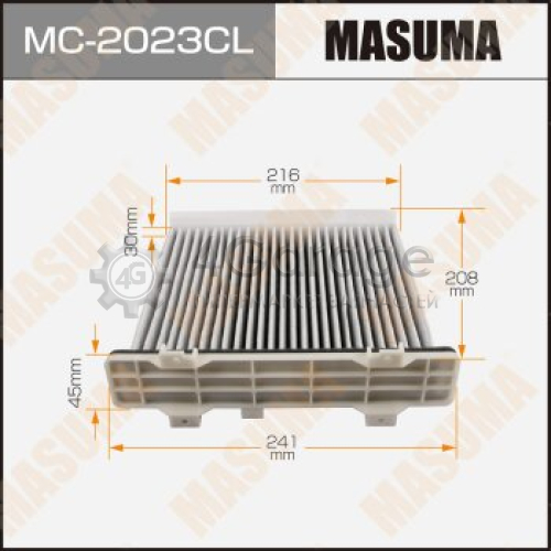 MASUMA MC2023CL Салонный фильтр MASUMA угольный (1/40)