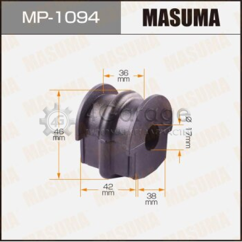 MASUMA MP1094 Втулка стабилизатора MASUMA /rear/ TEANA 08- [уп.2]