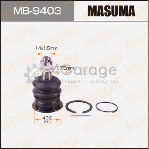 MASUMA MB9403 Шаровая опора MASUMA rear up Mark II ##X9#,##10#