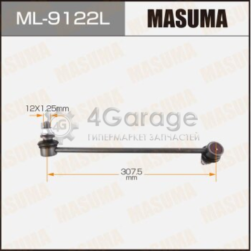 MASUMA ML9122L Стойка стабилизатора (линк) MASUMA front MURANO/ Z50 LH