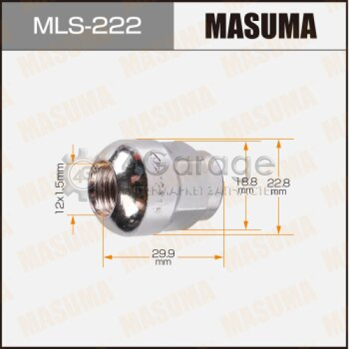MASUMA MLS222 Гайка MASUMA Honda в Красноярске