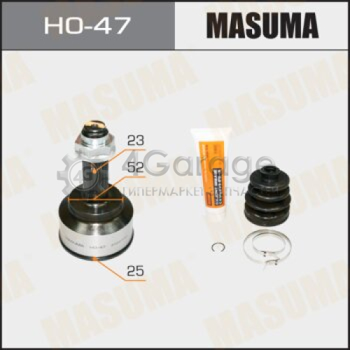 MASUMA HO47 ШРУС MASUMA 25x52x23 (1/6) в Красноярске