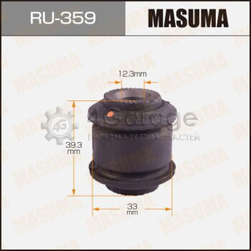 MASUMA RU359 Сайлентблок MASUMA Mark, Chaser, Cresta /##X9#, ##X10#/ rear