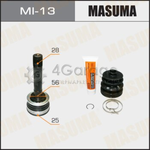 ШРУС MASUMA 25x56x28 (1/6) MASUMA MI13 в Нижнем Новгороде
