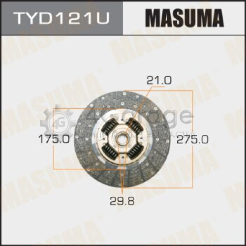 Диск сцепления MASUMA 275*175*21*29.8 (1/5) MASUMA TYD121U в Нижнем Новгороде