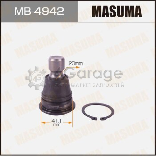 MASUMA MB4942 Шаровая опора MASUMA front low TEANA/J31