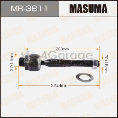 MASUMA MR3811 Рулевая тяга MASUMA LAND CRUISER 100 02.08-