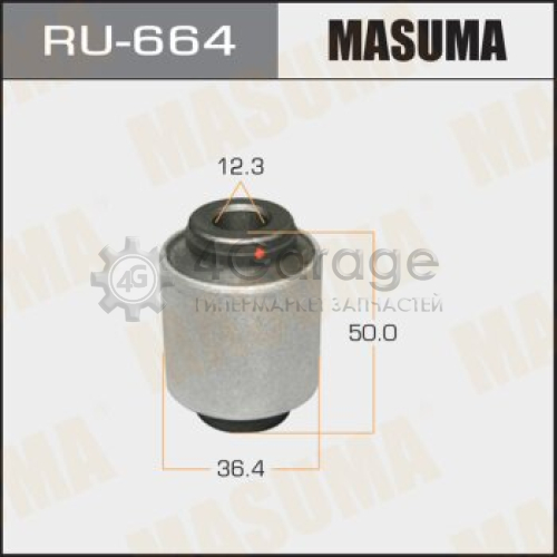 MASUMA RU664 Сайлентблок MASUMA TEANA/ J32 rear