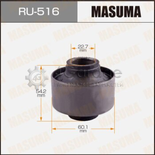 MASUMA RU516 Сайлентблок MASUMA CARINA ED/ST20# front R в Красноярске