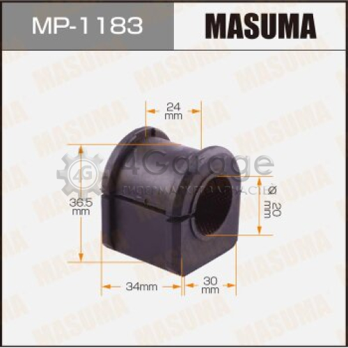 MASUMA MP1183 Втулка стабилизатора MASUMA /rear/ MAZDA 5 07- [уп.2]