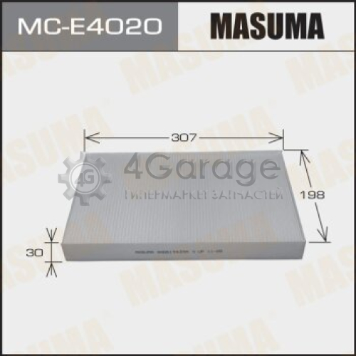 MASUMA MCE4020 Салонный фильтр MASUMA AUDI/ 100/ V1600, V2000, V2200 90-94 (1/40)