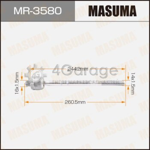 MASUMA MR3580 Рулевая тяга MASUMA AVENSIS/ AT220R