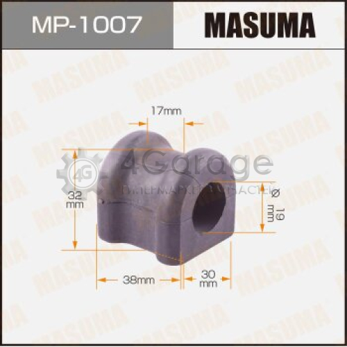 MASUMA MP1007 Втулка стабилизатора MASUMA /rear/ AVENSIS/AZT25# [уп.2]