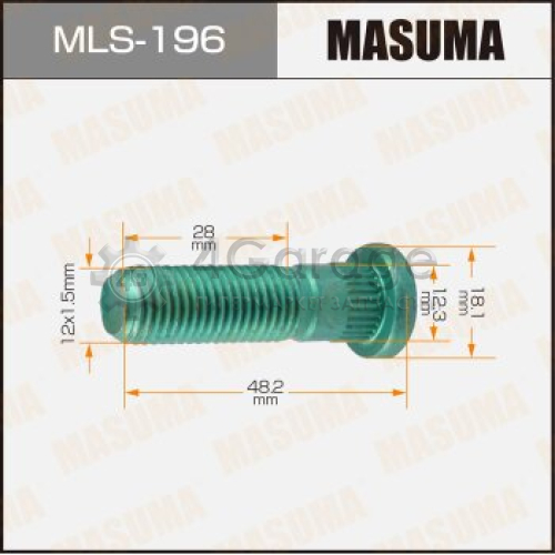 MASUMA MLS196 Шпилька MASUMA Honda OEM_90113-S84-901