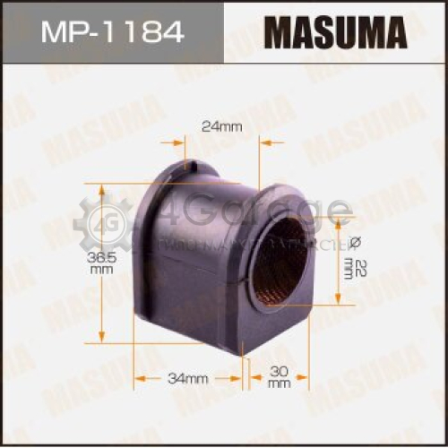 MASUMA MP1184 Втулка стабилизатора MASUMA /front/ MAZDA3 [уп.2]