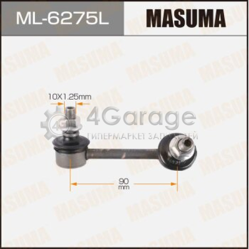 MASUMA ML6275L Стойка стабилизатора (линк) MASUMA rear LH CR-V RD4, 5