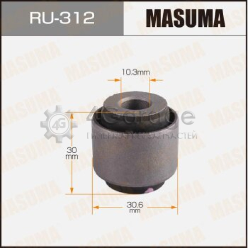 MASUMA RU312 Сайлентблок MASUMA Civic EJ#, EG3,4,6, EH1, Domani MA# rear