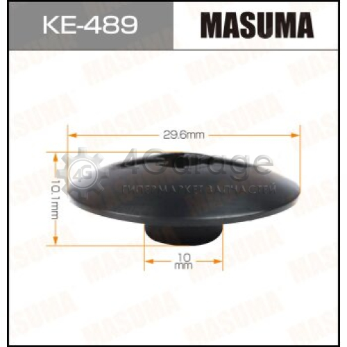 MASUMA KE489 Клипса автомобильная (автокрепеж) MASUMA 489-KE [уп.50]