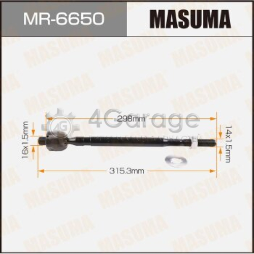 MASUMA MR6650 Рулевая тяга MASUMA LEGACY/FORESTER/IMPREZZA.03-