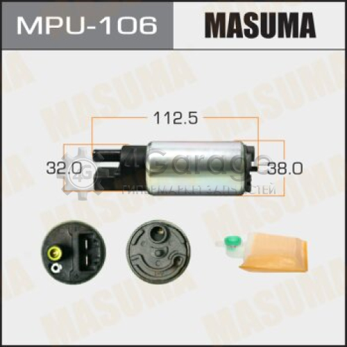 MASUMA MPU106 Бензонасос MASUMA, LAND CRUISER, OUTLANDER / UZJ200, CW5W, сетка MPU-040