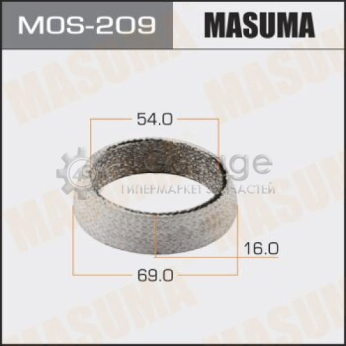 MASUMA MOS209 Кольцо глушителя MASUMA 17451-22060 в Красноярске