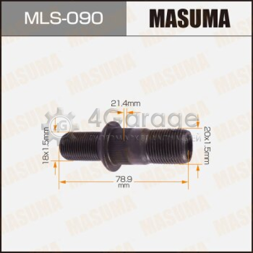 MASUMA MLS090 Шпилька для грузовика MASUMA OEM_8-94383-437-1 Isuzu Elf LH