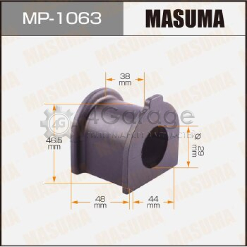 MASUMA MP1063 Втулка стабилизатора MASUMA /front/ PRADO/ KDJ150L, GRJ150L, KDJ155L [уп.2]