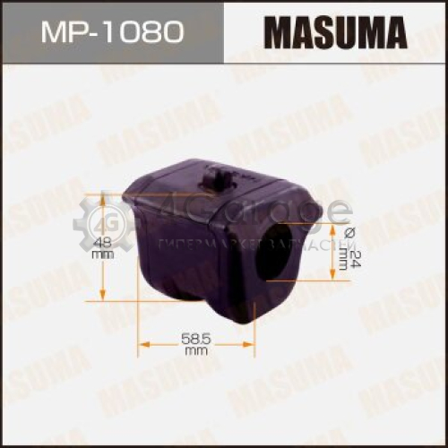 MASUMA MP1080 Втулка стабилизатора MASUMA /front/ RAV4/ ACA33 LH [уп.1]