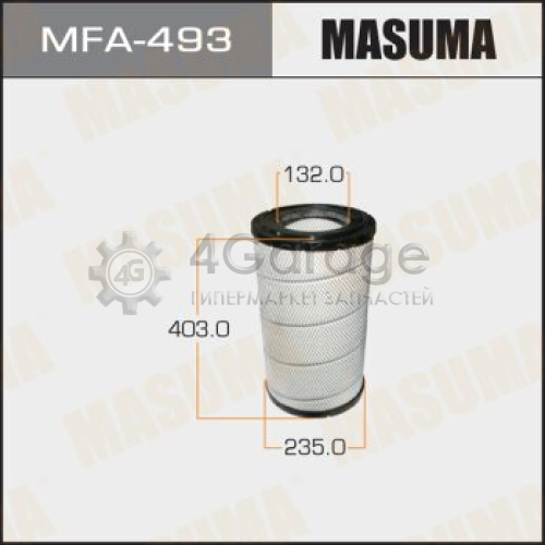 MASUMA MFA493 Воздушный фильтр A-370 MASUMA (1/4)