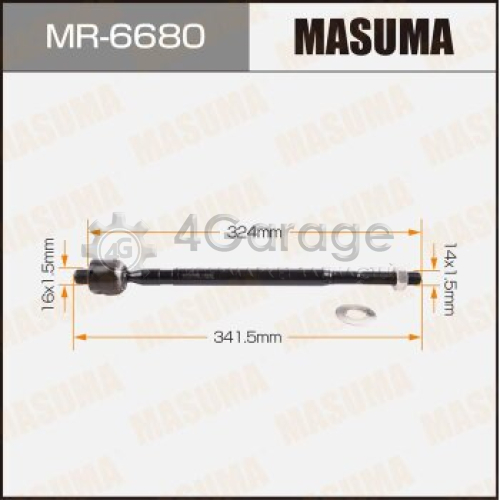 MASUMA MR6680 Рулевая тяга MASUMA FORESTER/ SH5