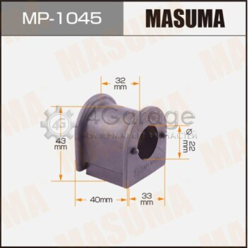 Втулка стабилизатора MASUMA /front /CALDINA/ST210 [уп.2] MASUMA MP1045 в Ростове-на-Дону