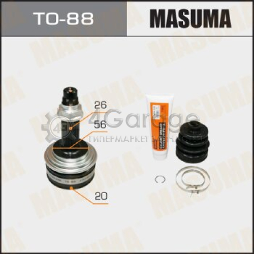 ШРУС MASUMA 20x56x26 (1/6) MASUMA TO88 в Нижнем Новгороде