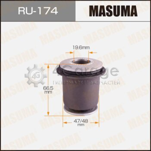 MASUMA RU174 Сайлентблок MASUMA Prado /#ZJ9#/ Surf /#ZN185/ front low RR