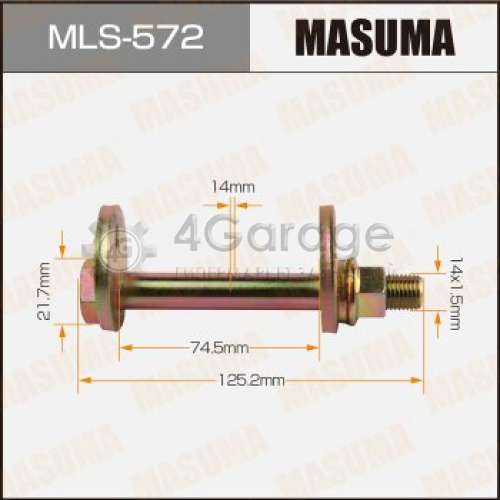 Болт эксцентрик MASUMA комплект. Toyota MASUMA MLS572 в Москве