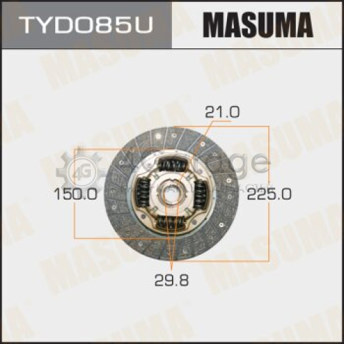 Диск сцепления MASUMA 225*150*21*29.8 (1/10) MASUMA TYD085U в Нижнем Новгороде