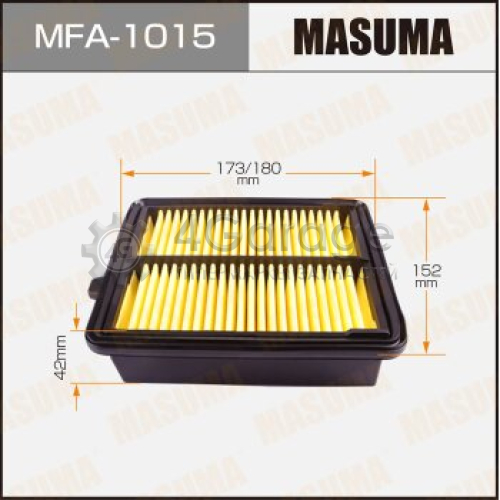 MASUMA MFA1015 Воздушный фильтр A-892V MASUMA (1/40)