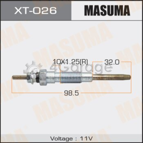 Свеча накаливания MASUMA PT-151 /2L, 2L-T, 3L (1/10/100) MASUMA XT026 в Ростове-на-Дону