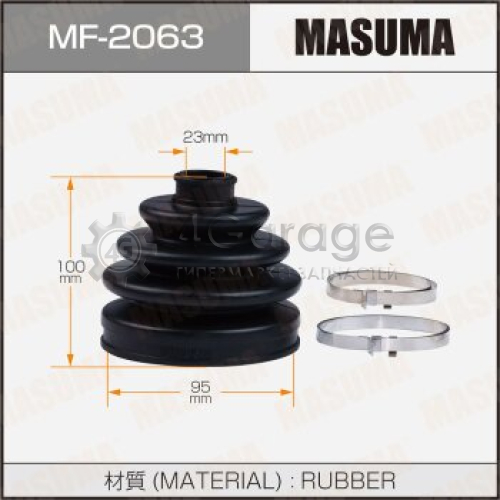 MASUMA MF2063 Пыльник ШРУСа MASUMA MF-2063