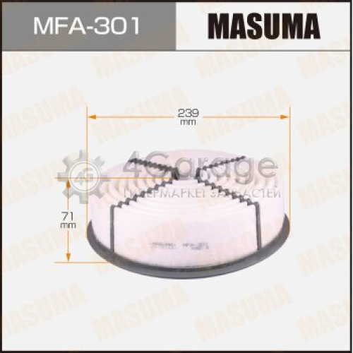 MASUMA MFA301 Воздушный фильтр A-178A MASUMA (1/20)