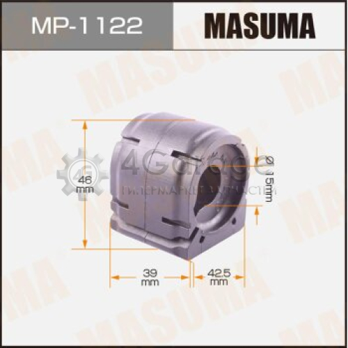 MASUMA MP1122 Втулка стабилизатора MASUMA /rear/ CX-5 11- [уп.2]